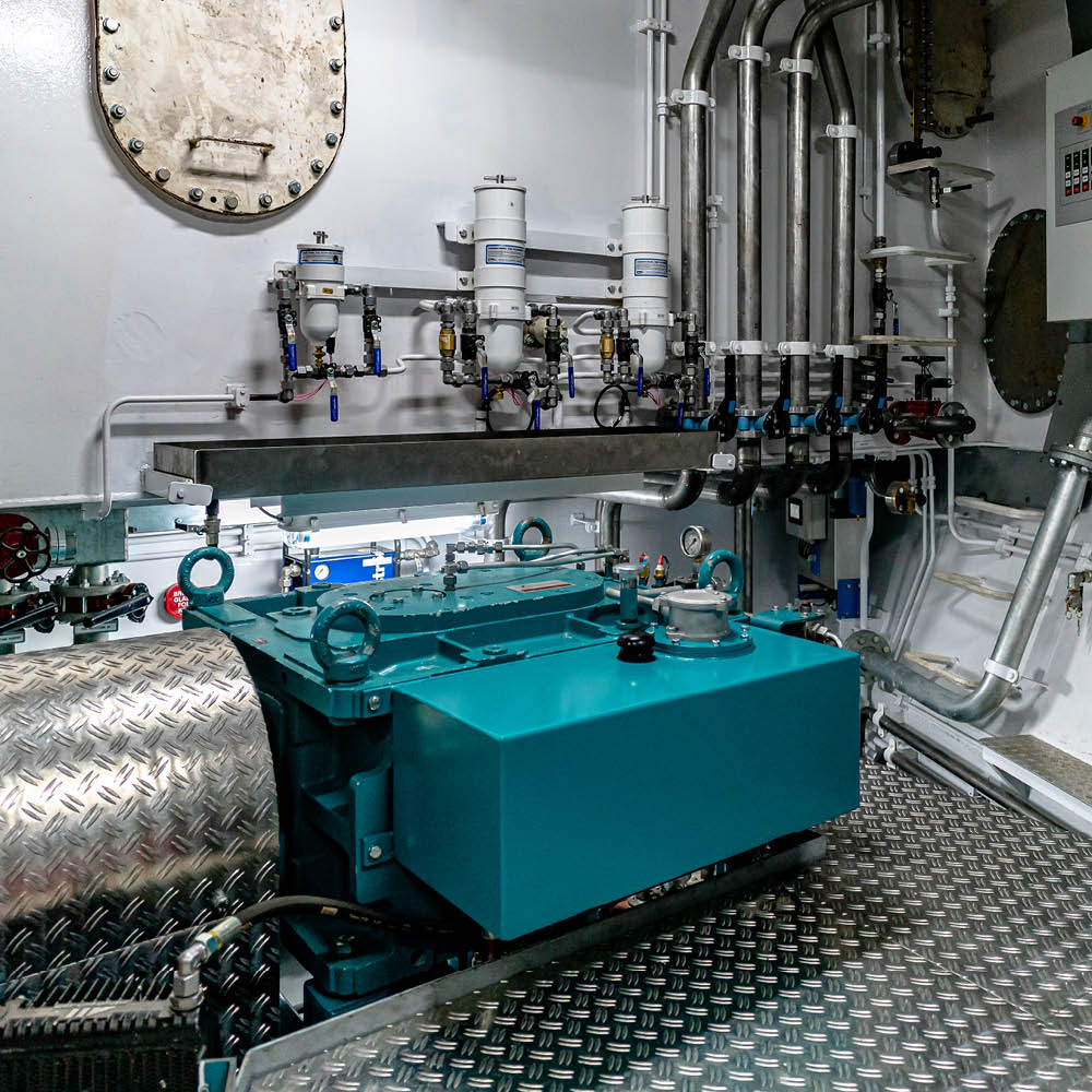 MTS Odyssee Machinekamer