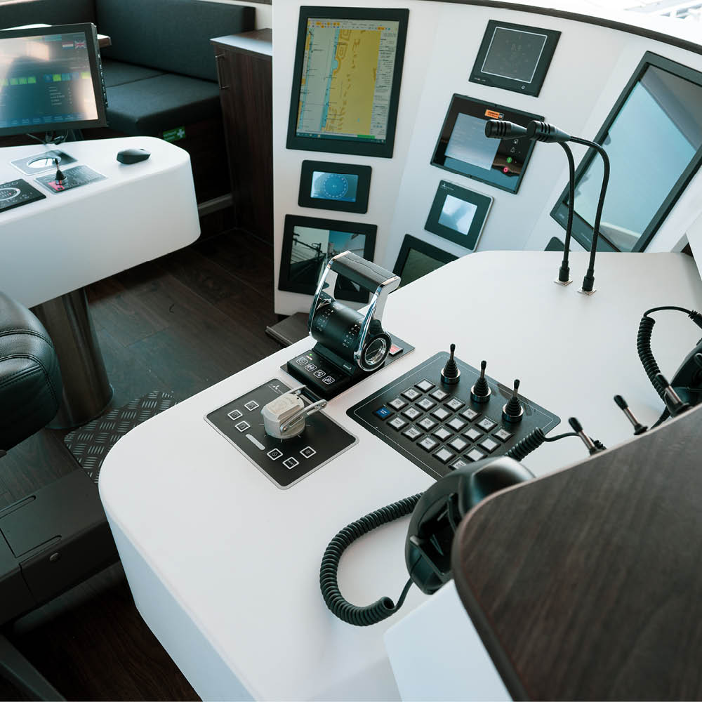 MTS Rhode Island machinekamer